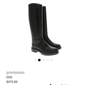 Gravity Pope Gigi Knee High Leather Boots